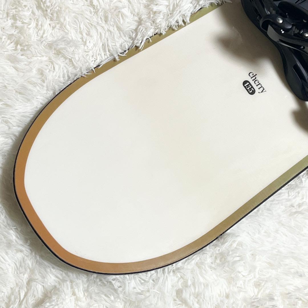 【美品】SABRINA cherry 135 スノーボード　FLUX PR S