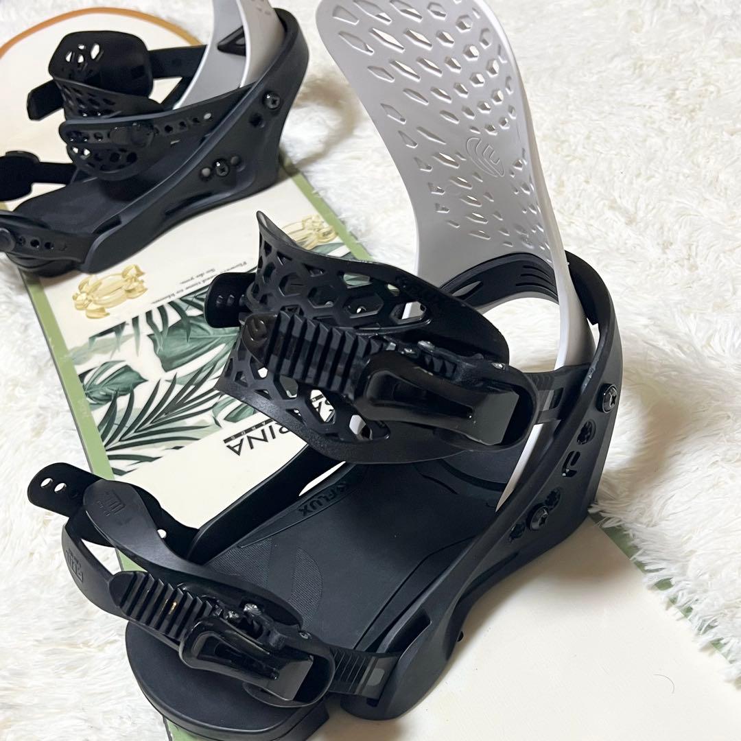 【美品】SABRINA cherry 135 スノーボード　FLUX PR S