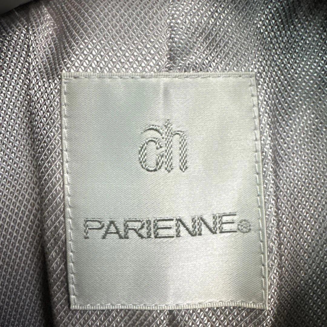 PARIENNE ミンクファーカシミヤコート　9 ブラック　ロングコート　黒