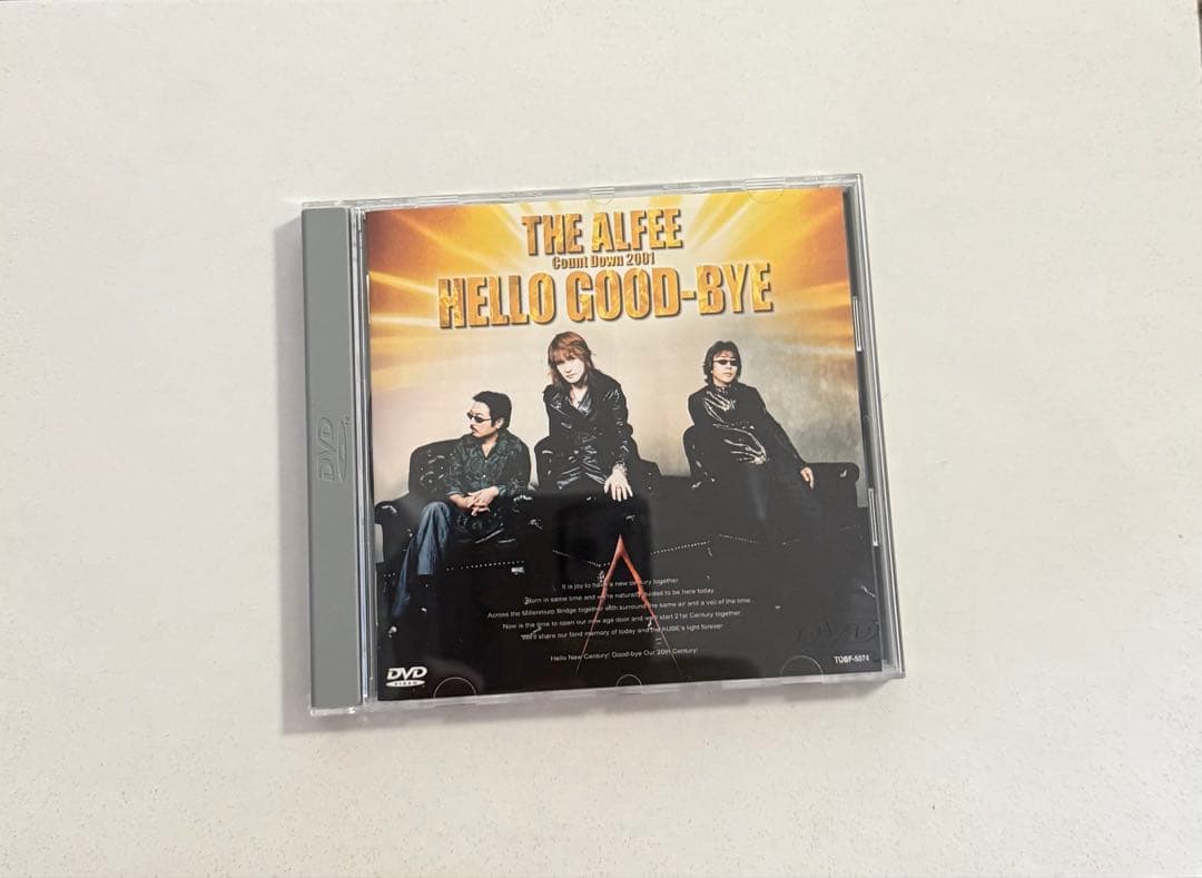 帯付THE ALFEE HELLO GOOD-BYE
