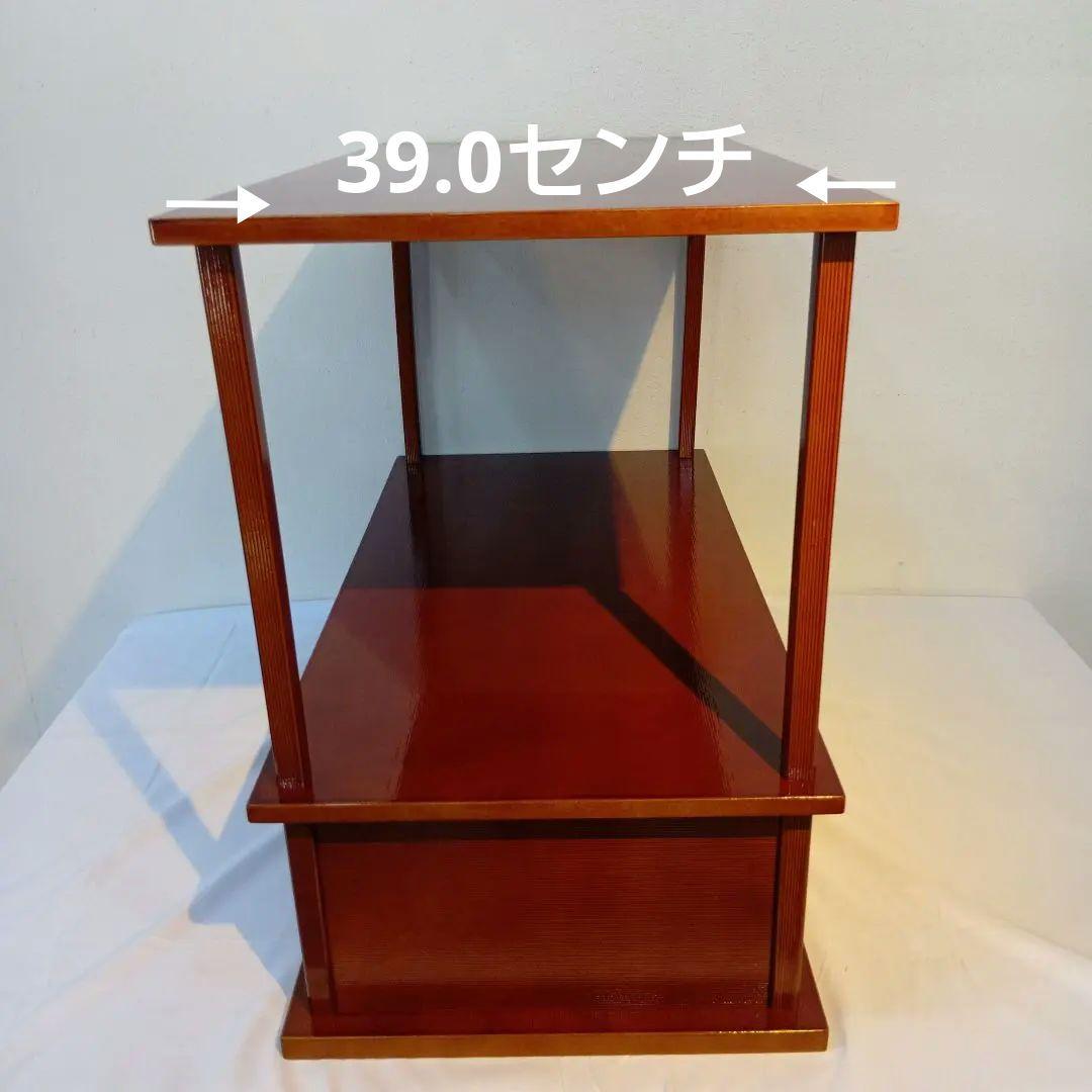 茶道具　紹鴎棚　春慶塗