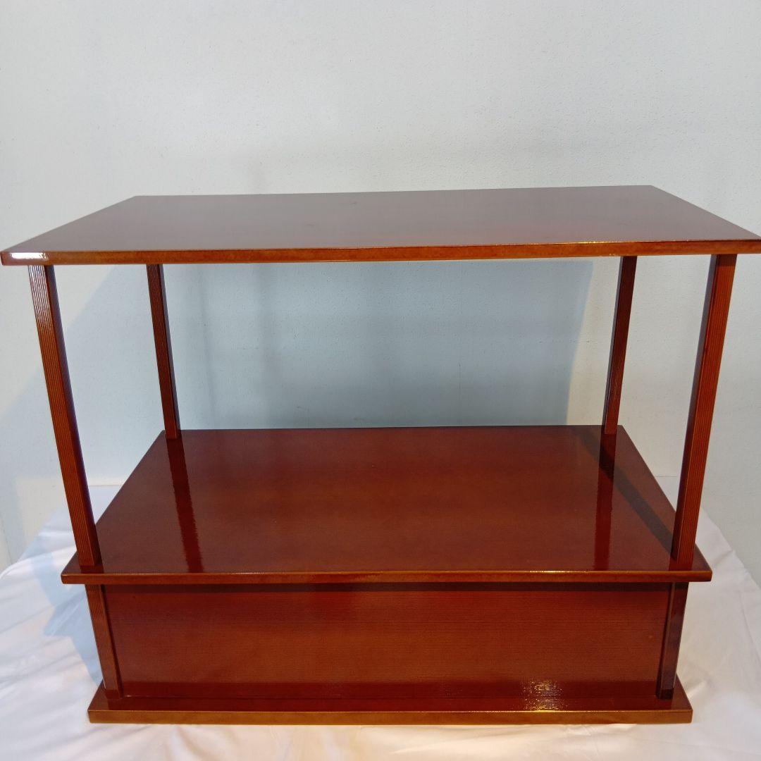 茶道具　紹鴎棚　春慶塗