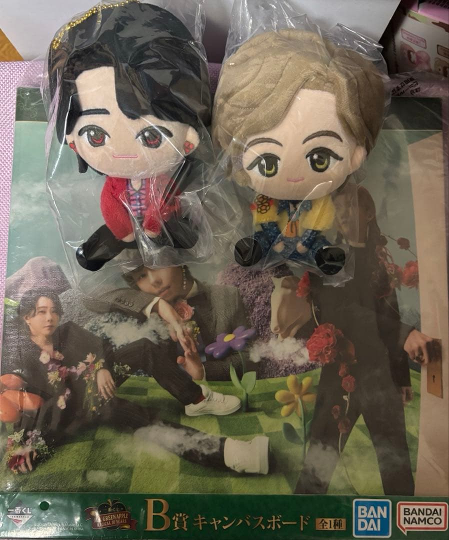 一番くじ Mrs. GREEN APPLE A賞2点 前回B賞　3点セット