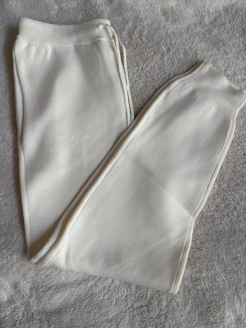 SLOBE IENA ニットジョガーパンツ