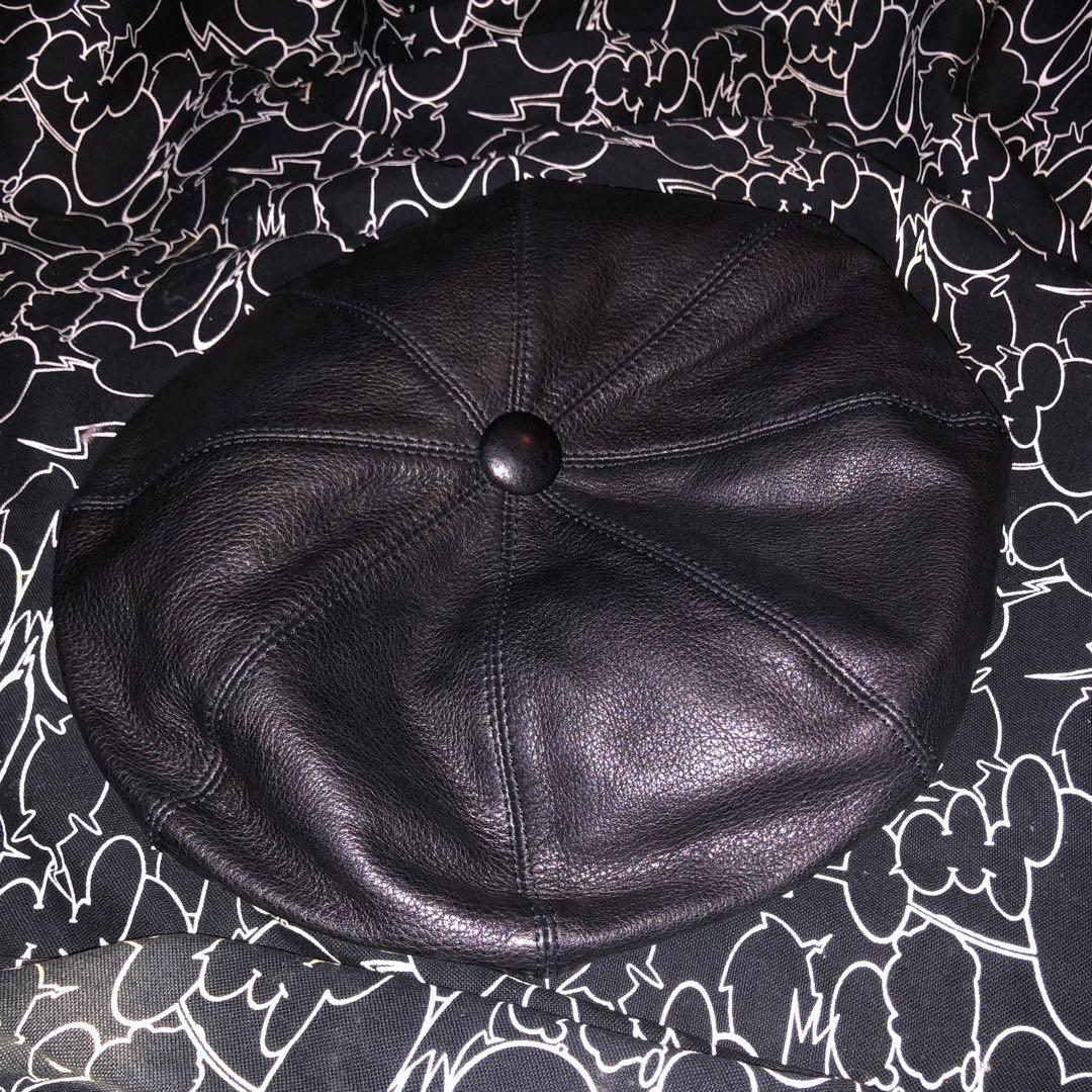 新品未使用　kijima takayukigallery レザー キャスケット