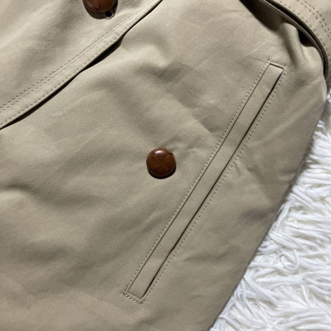 希少【SANYO】胡桃ボタン　100年コート　トレンチコート　ライナー