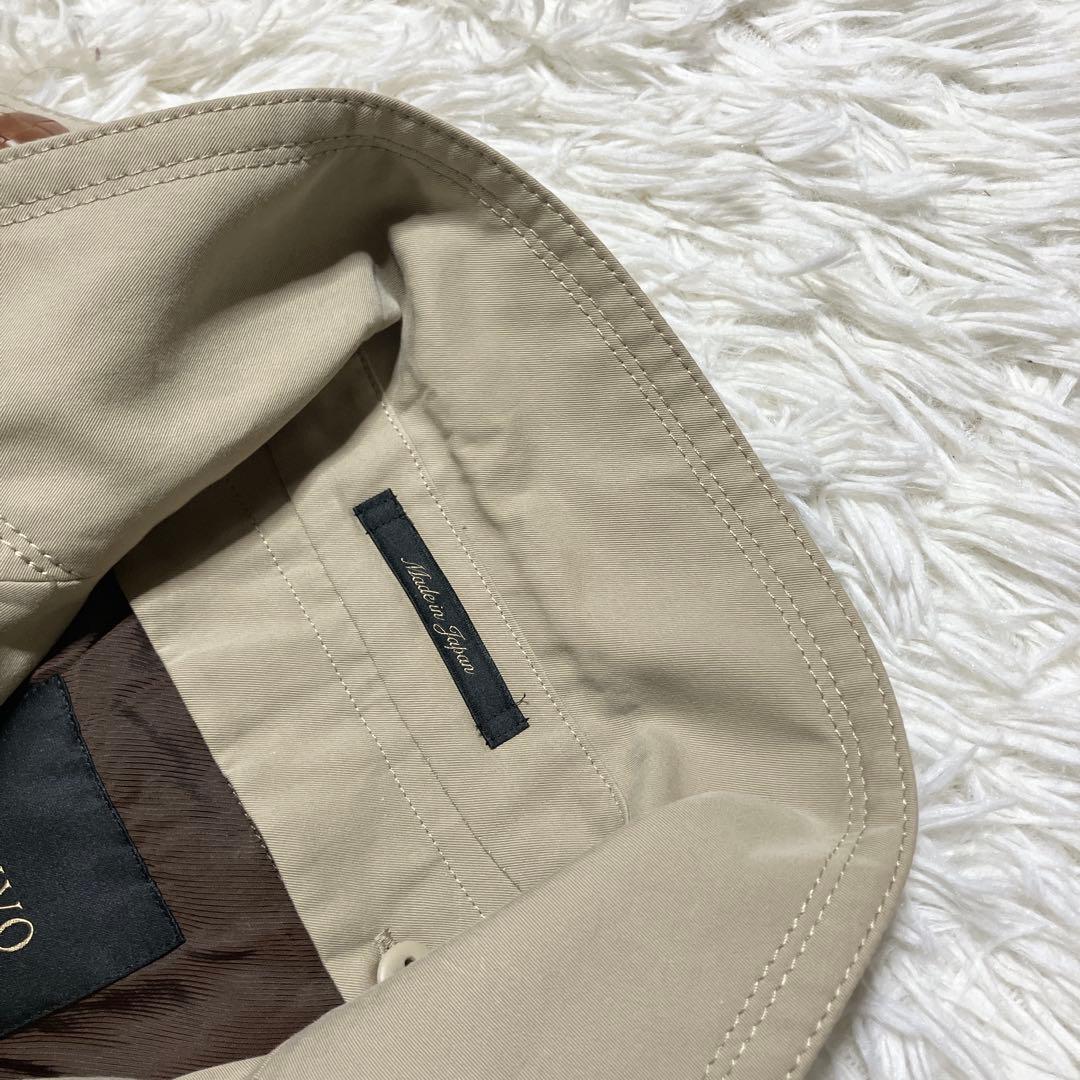 希少【SANYO】胡桃ボタン　100年コート　トレンチコート　ライナー