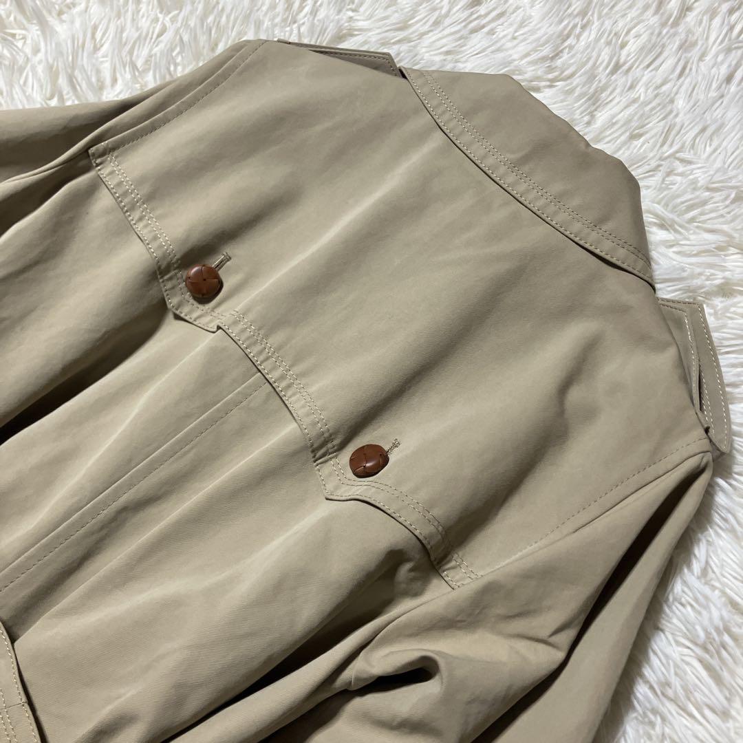 希少【SANYO】胡桃ボタン　100年コート　トレンチコート　ライナー