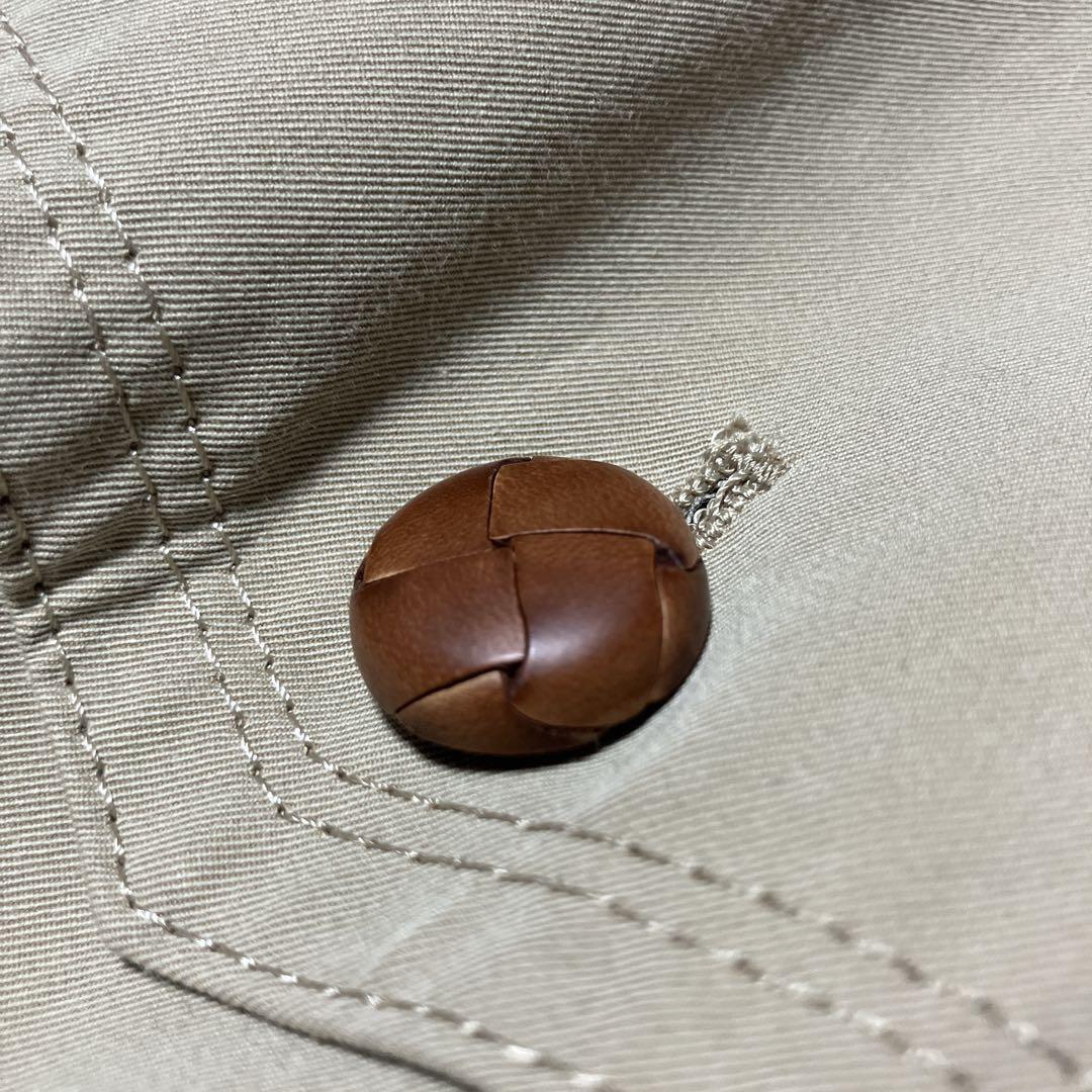 希少【SANYO】胡桃ボタン　100年コート　トレンチコート　ライナー