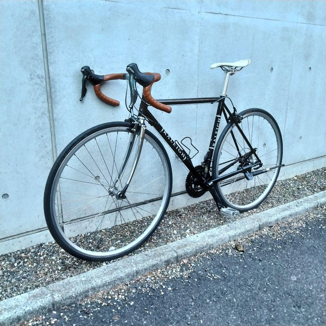■♫中古車！格安！引取限定■　RALEIGH　ラレー　クロモリ　ロードバイク