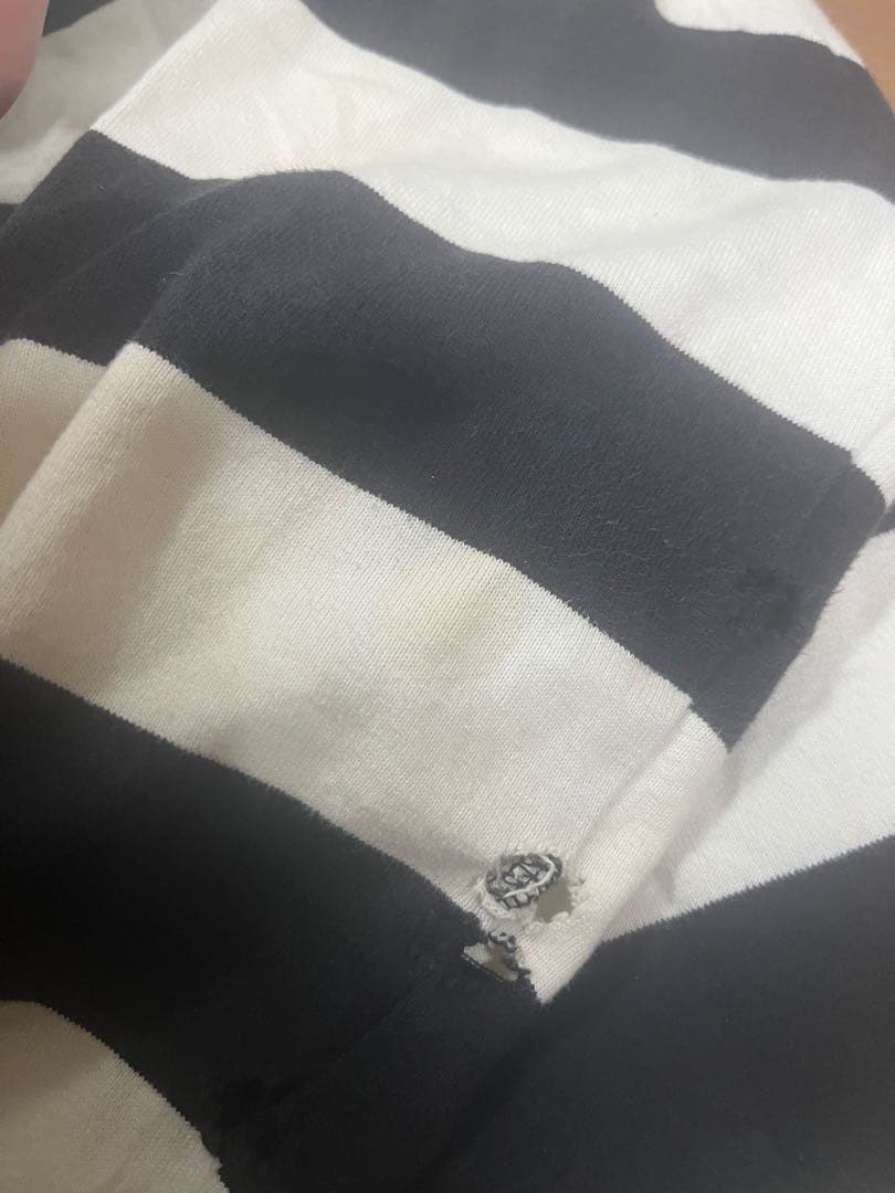 NUMBER (N)INE 02SS モダンエイジ期ボーダー ルーズT