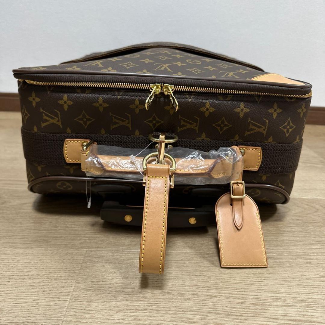 未使用品 ルイヴィトン モノグラム ペガス55 M23294 キャリーバッグ