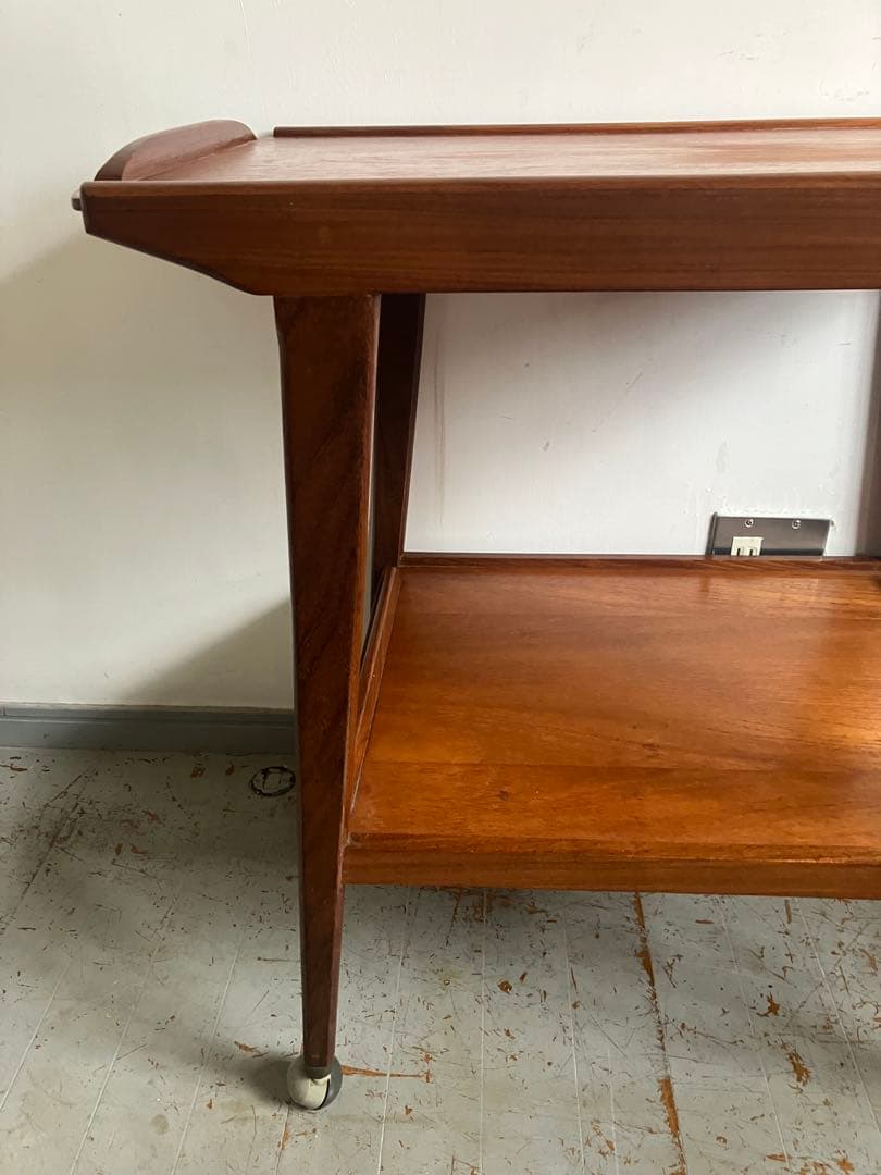 レンプロイ Remploy ヴィンテージ ティートロリー チーク材