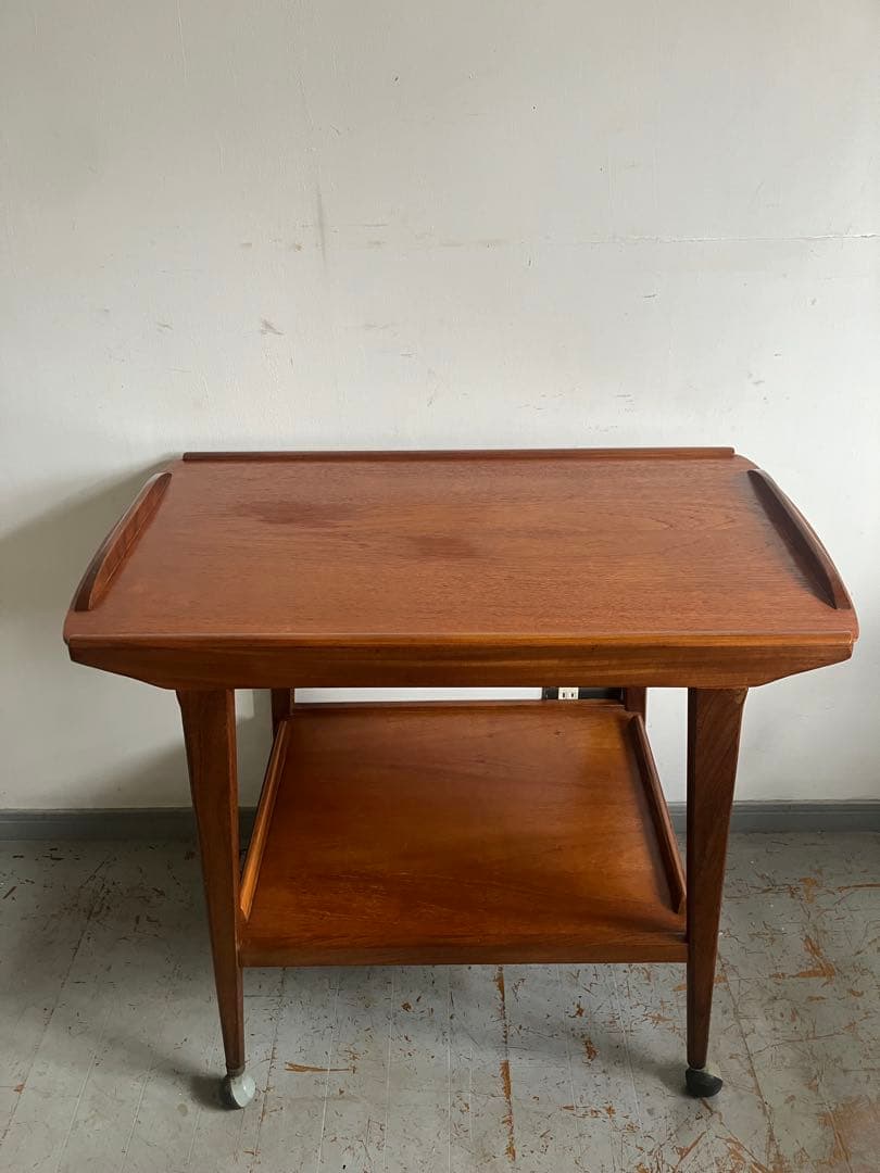 レンプロイ Remploy ヴィンテージ ティートロリー チーク材