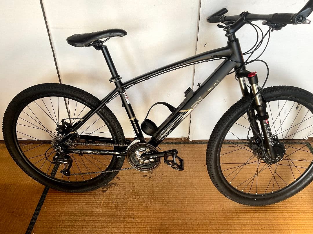 27.5MTB 京都吉龍　電動アシスト自転車　シマノ製27段変速機（３ｘ９）
