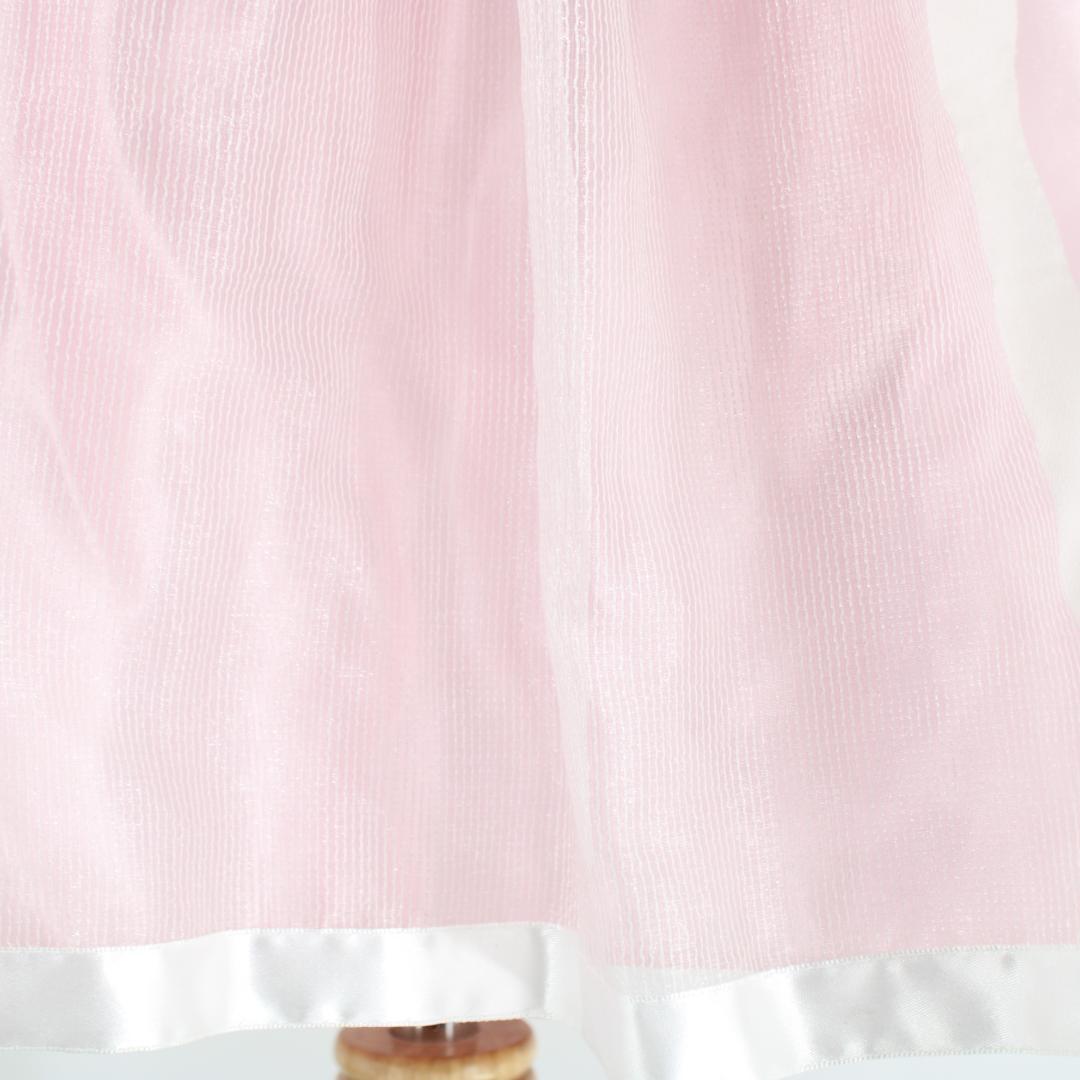 【美品 フォーマルウェア】ピンク CHOPIN ワンピース ドレス ボレロ 白