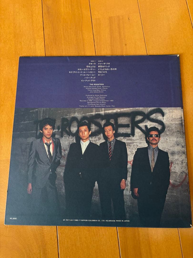 THE ROOSTERS LPレコード