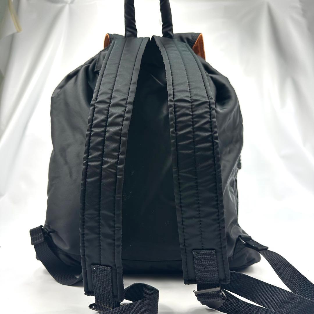 【美品】 PORTER ポーター タンカー リュック バックパック 黒 大容量