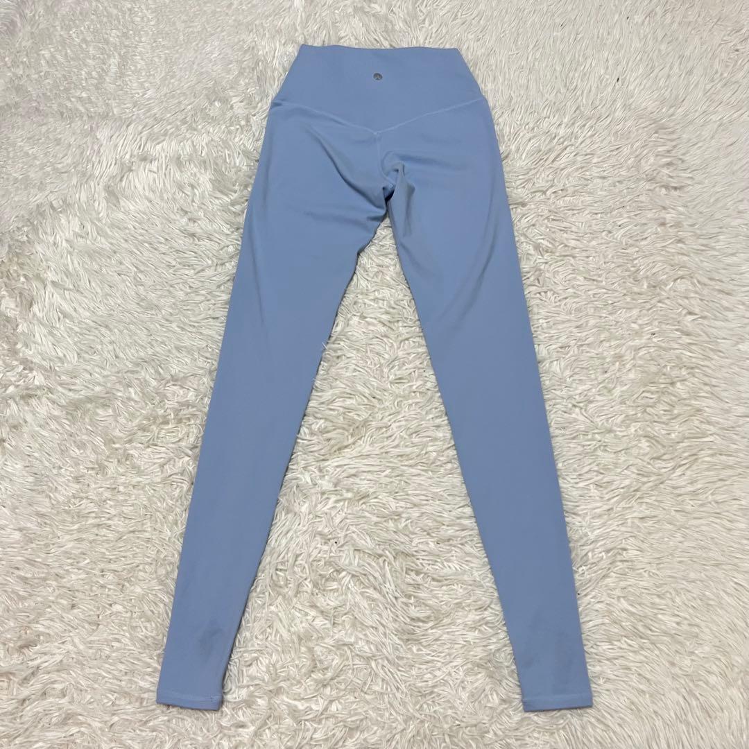 美品 スカーラ sukala ヨガ スパッツ レギンス 青 クール セットアップ