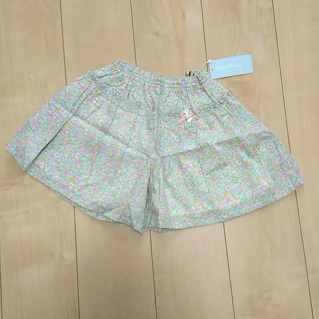 【新品タグ付】 タルティーヌ エ ショコラ リバティ キュロット リボンTシャツ