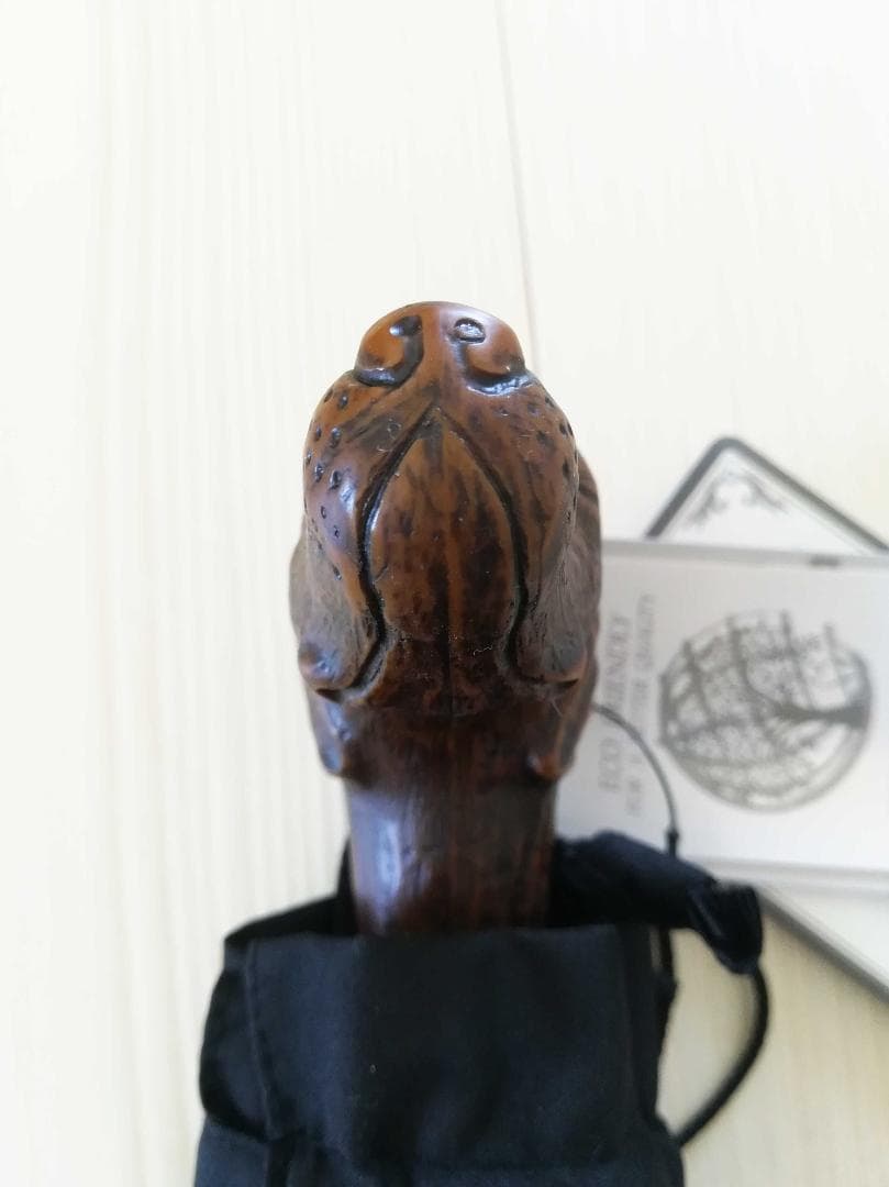 Guy de jean 折畳み傘 雨/日兼用：グレーハウンド（ブラック）