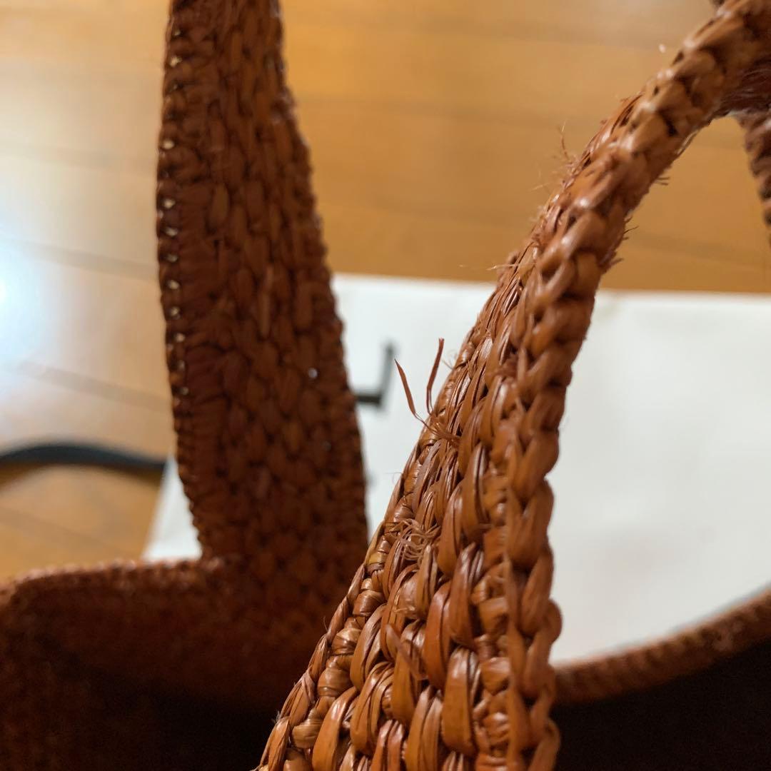 LOEWE ストローかごバッグ ブラウン　れもん様お願い致します