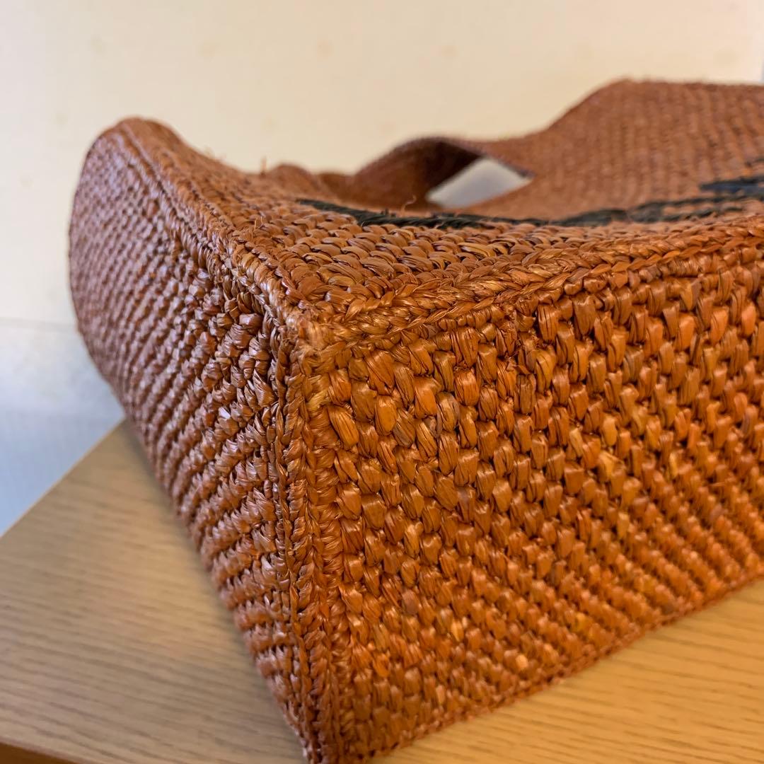 LOEWE ストローかごバッグ ブラウン　れもん様お願い致します