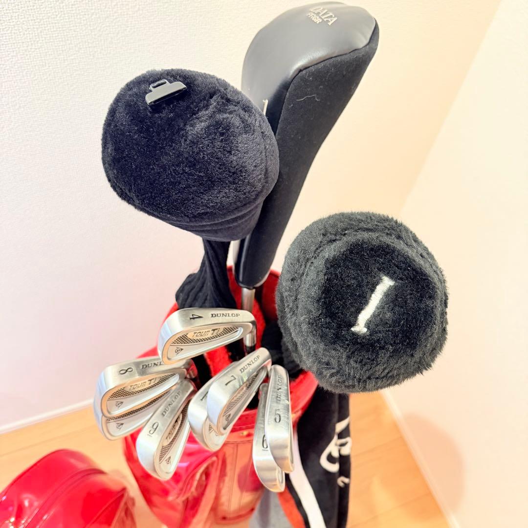 Pinky&dianne☆DUNLOPレディースゴルフクラブ12本セット☆初心者