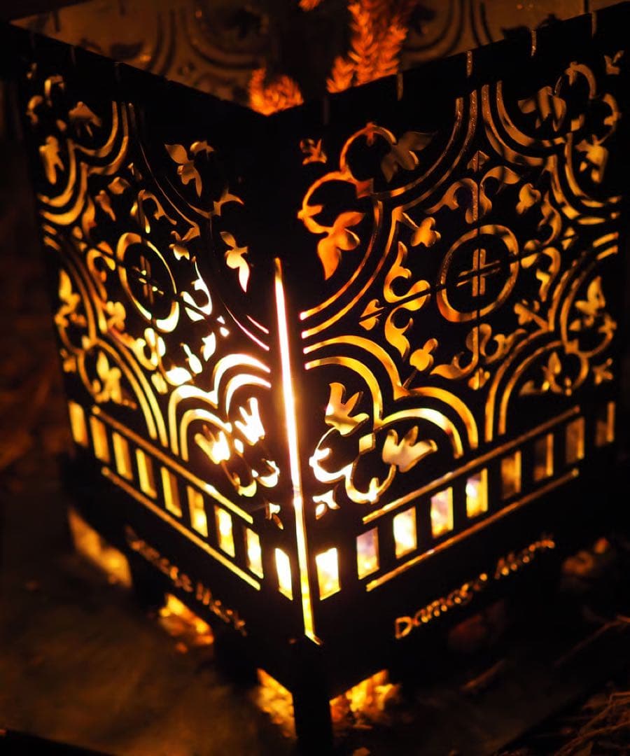 damagemark焚き火台RECTAロストル五徳セット