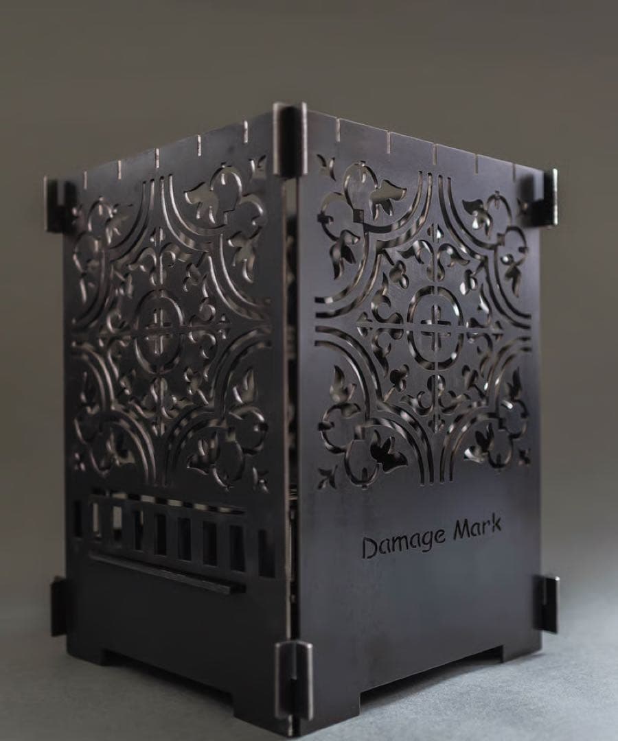 damagemark焚き火台RECTAロストル五徳セット