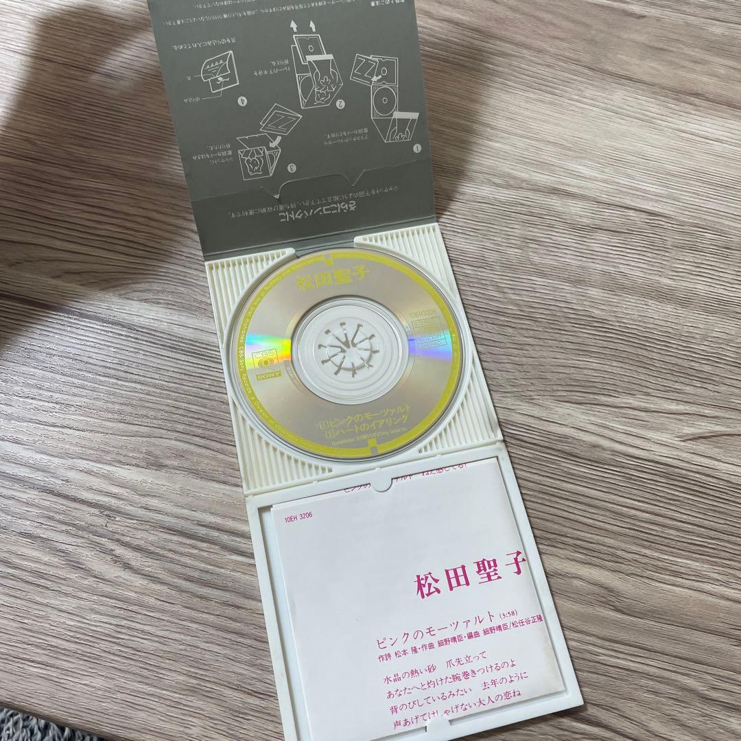 松田聖子　ピンクのモーツァルト/ハートのイアリング CDシングル　昭和アイドル