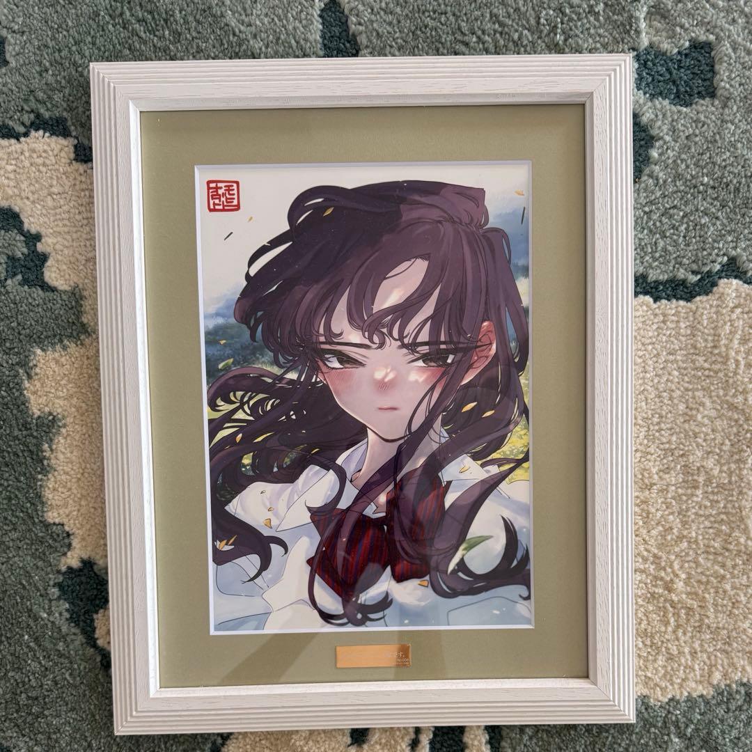 古見さんはコミュ症です。複製原画NO.8 A3サイズ