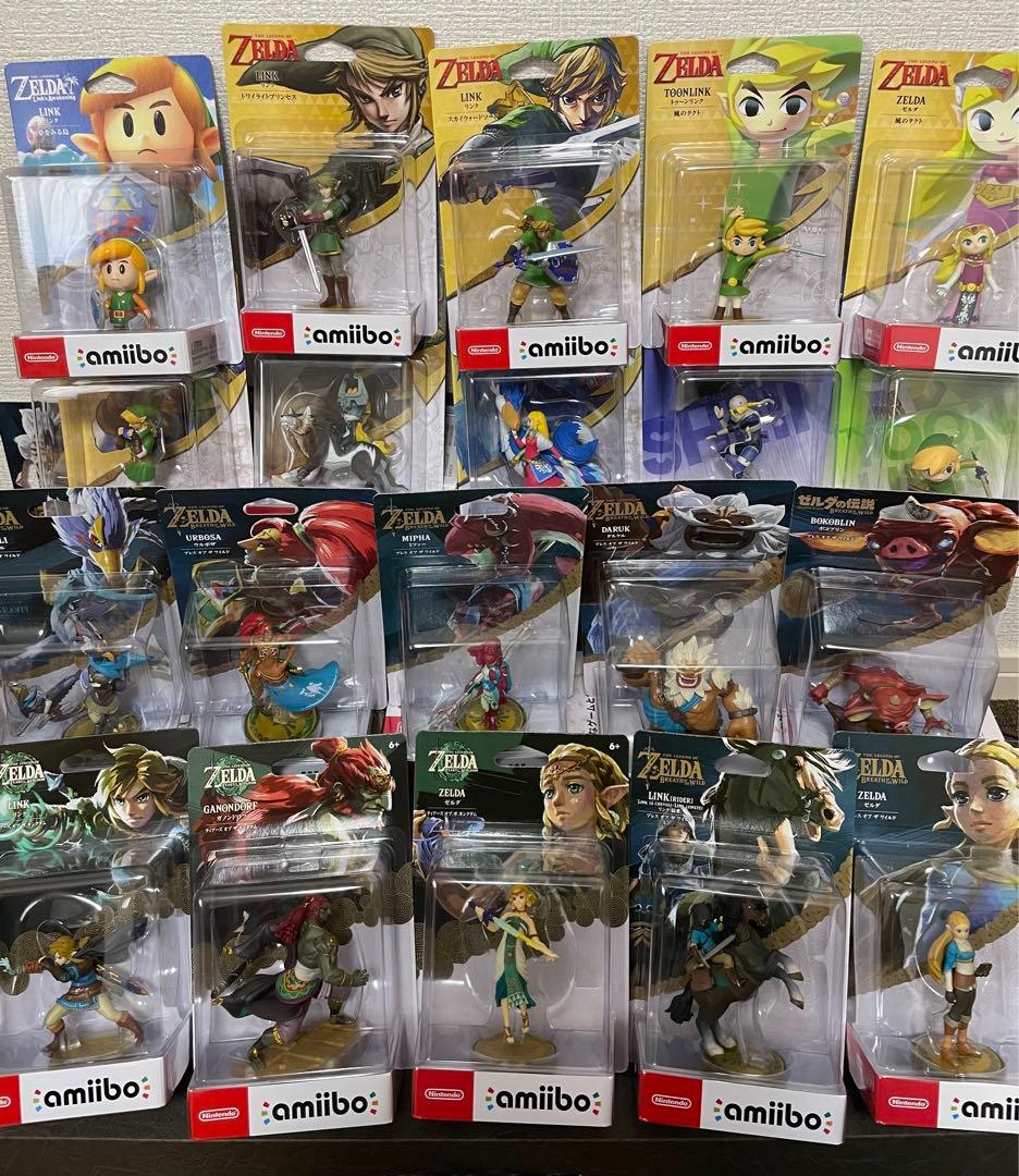 ゼルダの伝説　amiibo 20種セット　ティアーズオブキングダム　リンク他