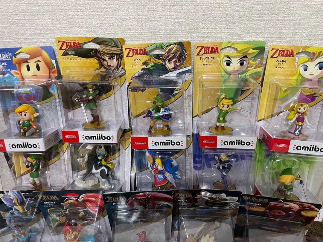 ゼルダの伝説　amiibo 20種セット　ティアーズオブキングダム　リンク他
