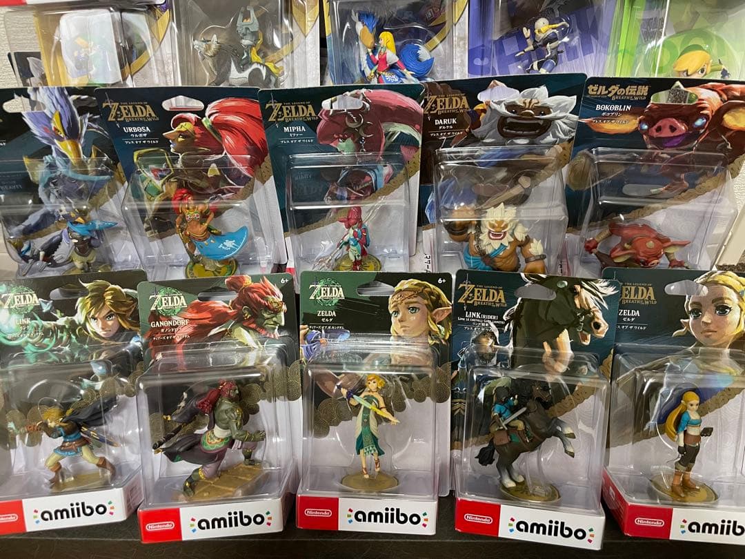 ゼルダの伝説　amiibo 20種セット　ティアーズオブキングダム　リンク他