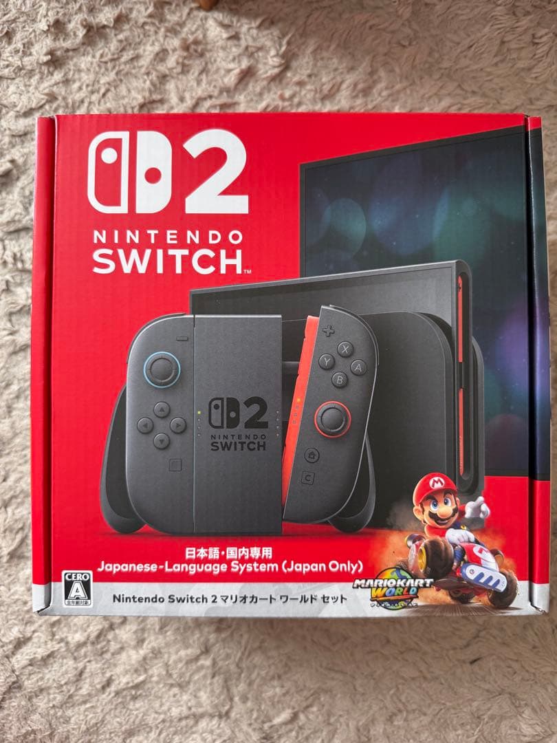 Nintendo Switch 2 日本語専用　マリカー　セット