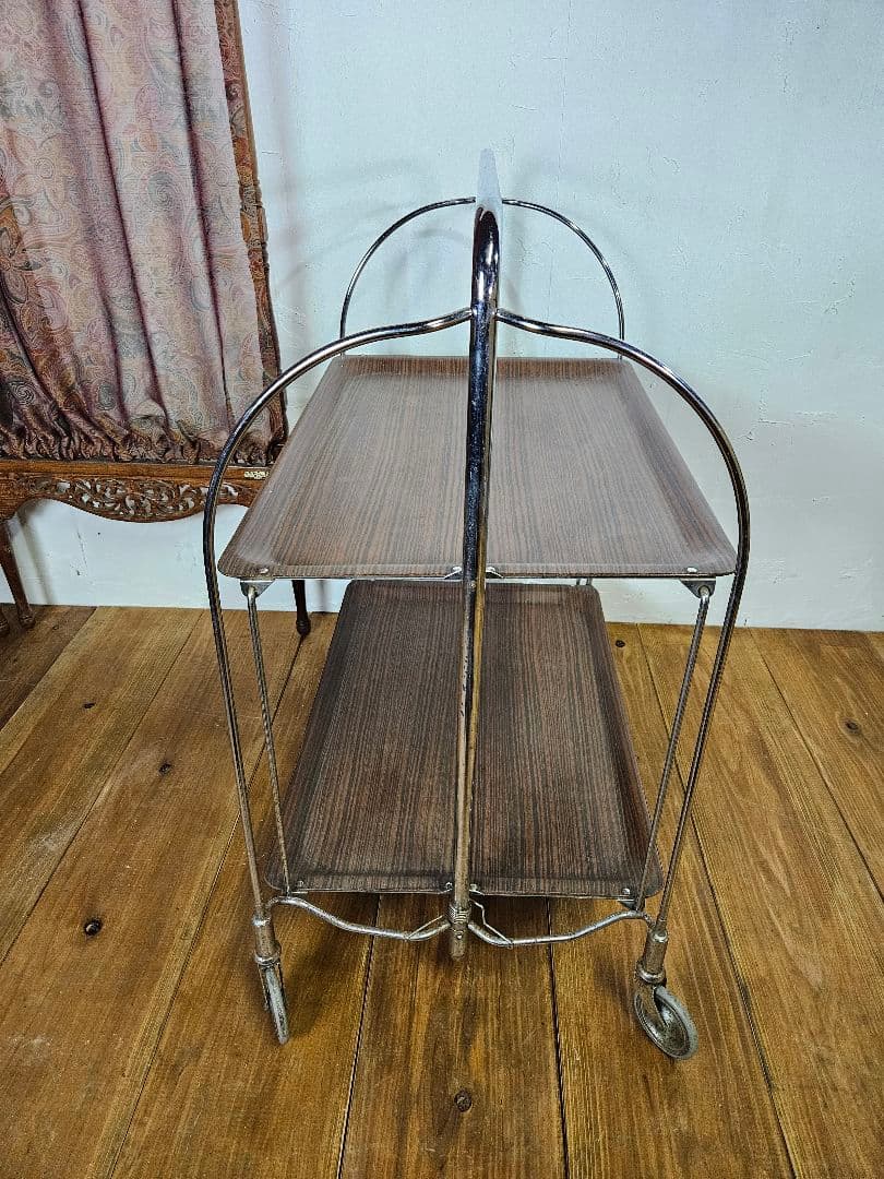 ドイツヴィンテージ GERLINOL社製 フォールディング トロリーワゴン