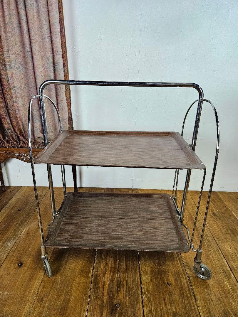 ドイツヴィンテージ GERLINOL社製 フォールディング トロリーワゴン