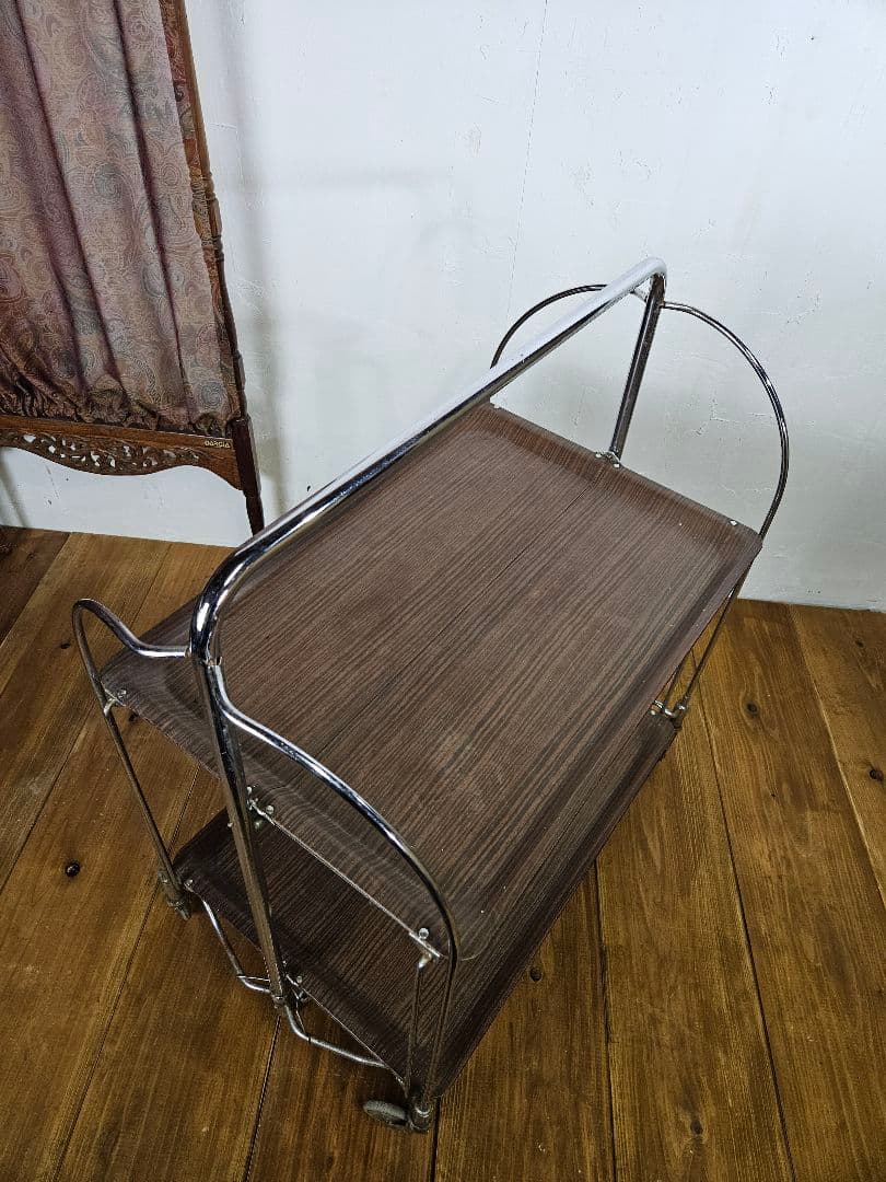 ドイツヴィンテージ GERLINOL社製 フォールディング トロリーワゴン