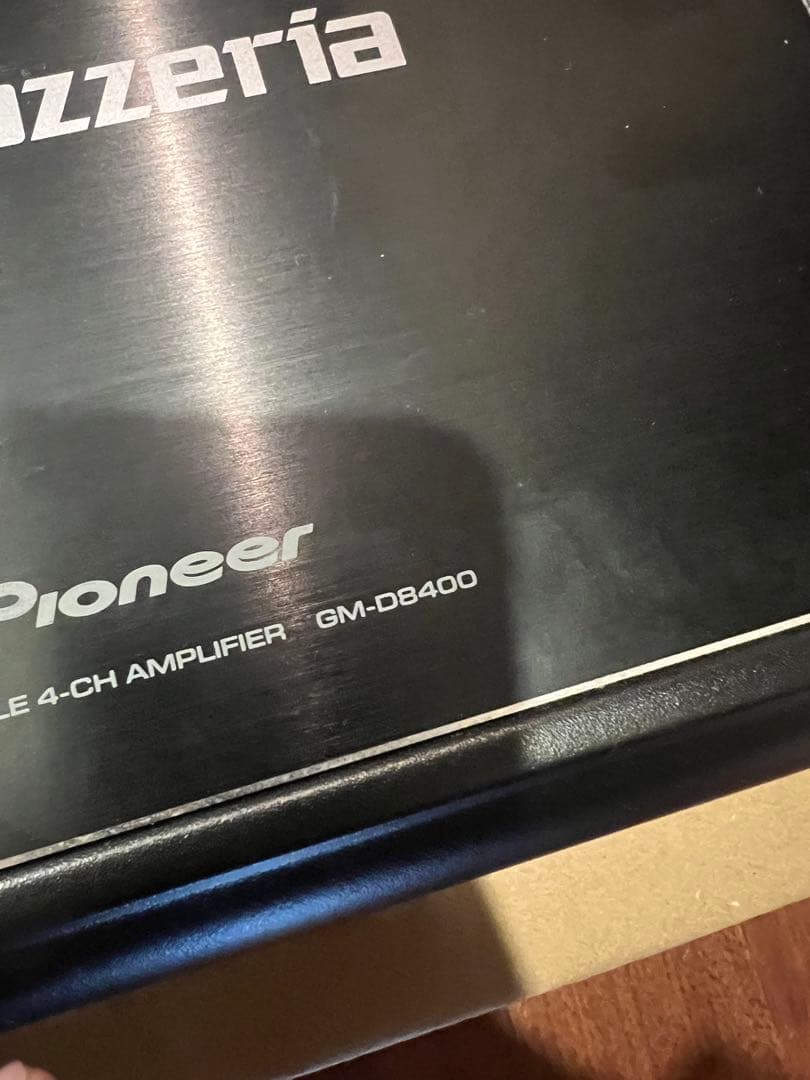 [訳あり]カロッツェリア GM-D8400 4chアンプ