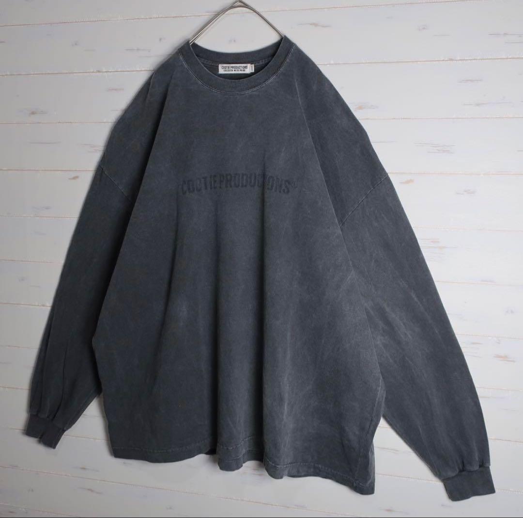 トップス COOTIE PRODUCTIONS Pigment Dyed L/S Tee