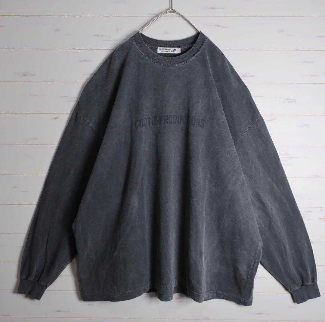 トップス COOTIE PRODUCTIONS Pigment Dyed L/S Tee