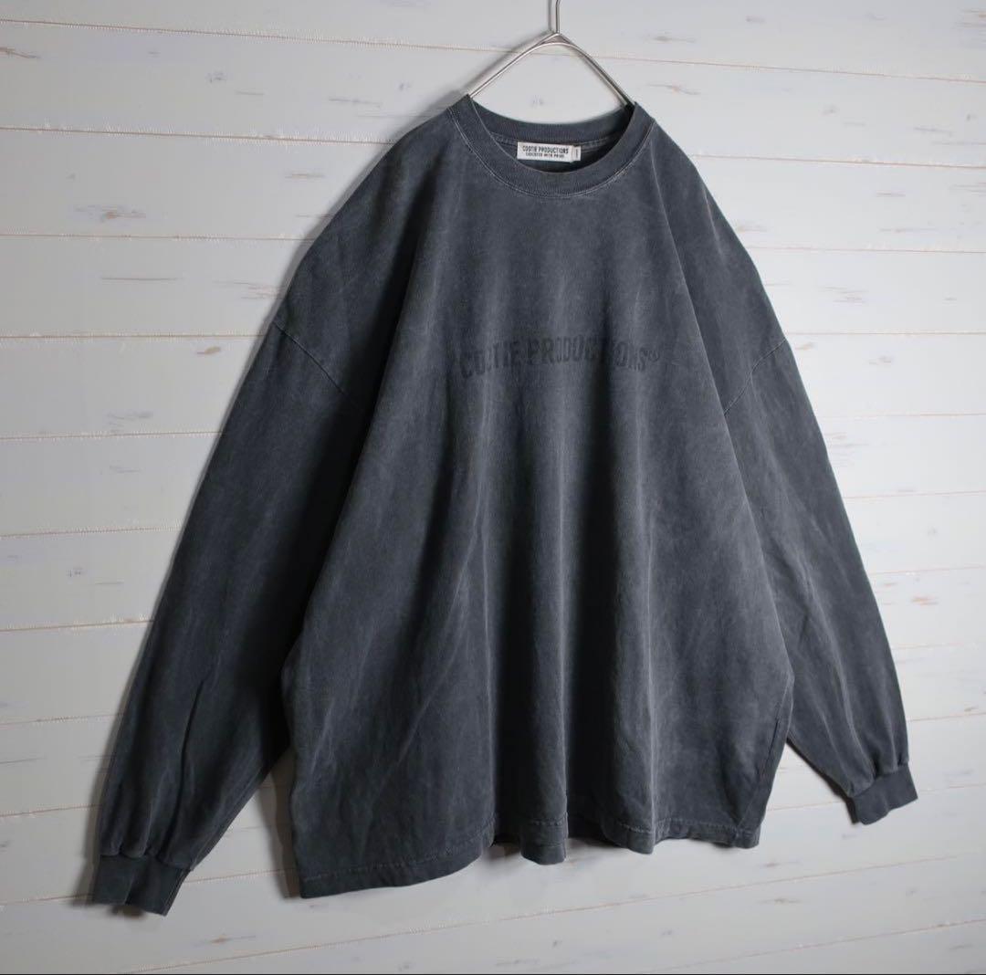 トップス COOTIE PRODUCTIONS Pigment Dyed L/S Tee