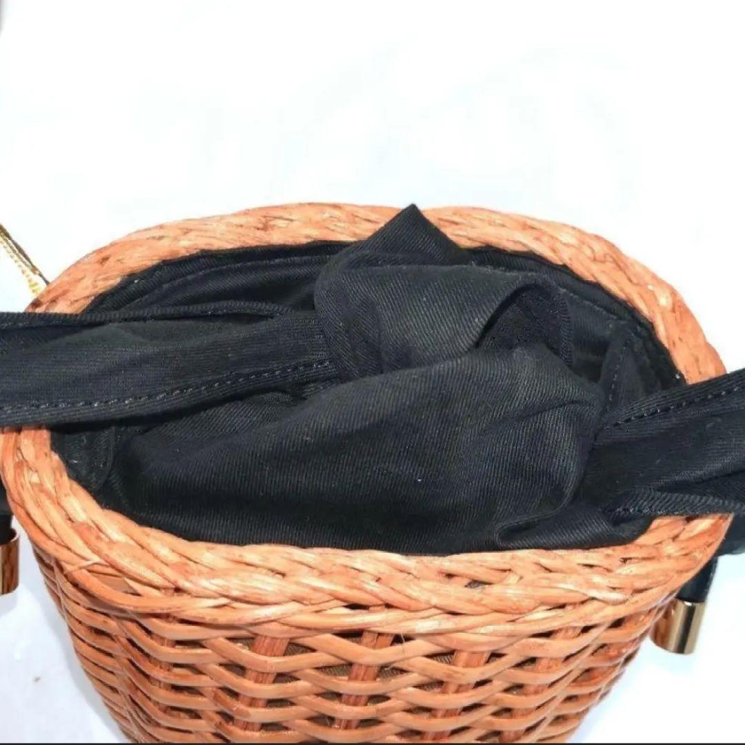 ✨新品未使用タグ付✨ヴィオラドーロ　 かごバッグ　スプリットラタン