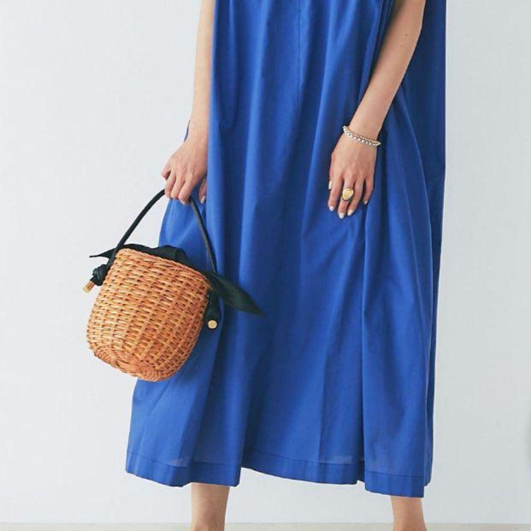 ✨新品未使用タグ付✨ヴィオラドーロ　 かごバッグ　スプリットラタン