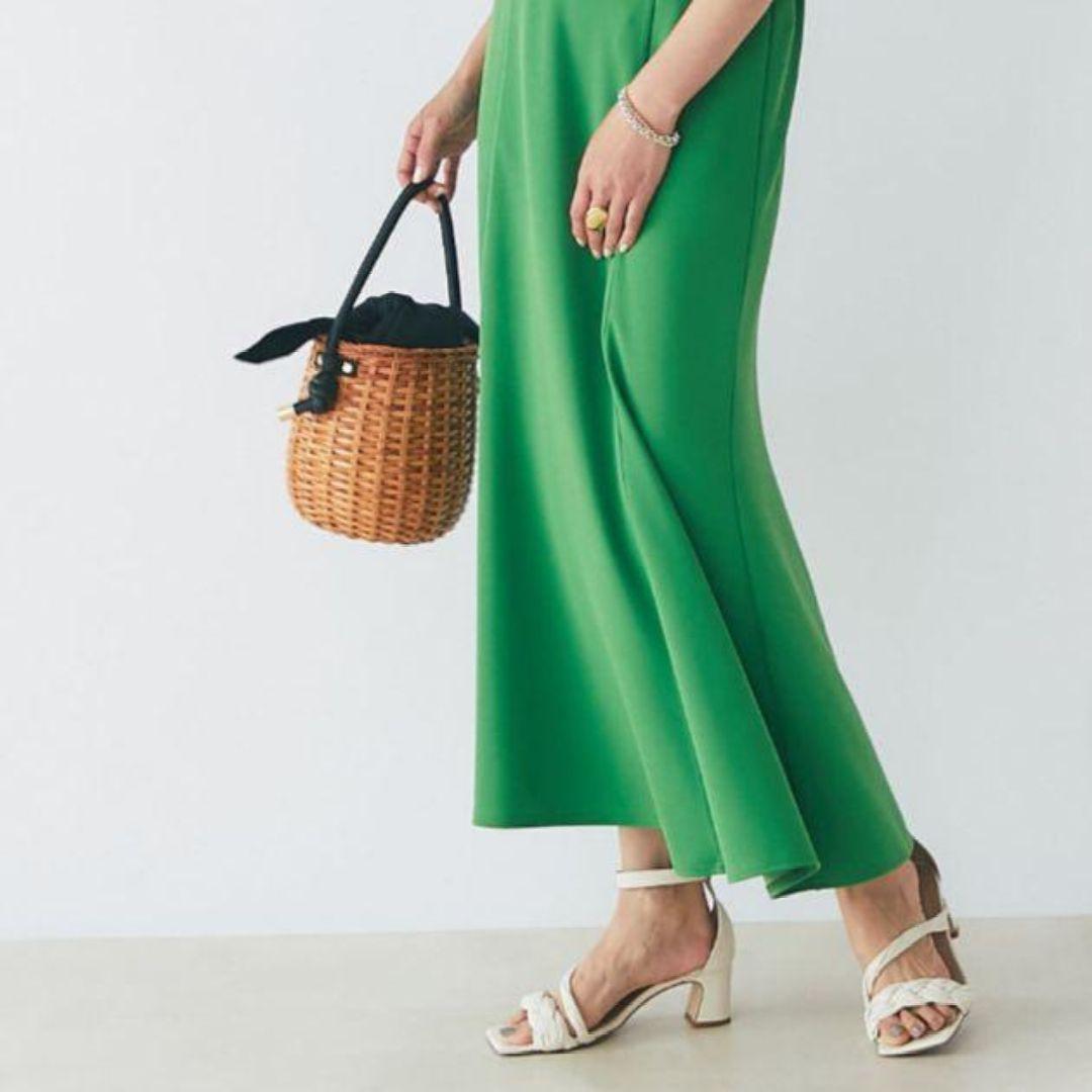 ✨新品未使用タグ付✨ヴィオラドーロ　 かごバッグ　スプリットラタン