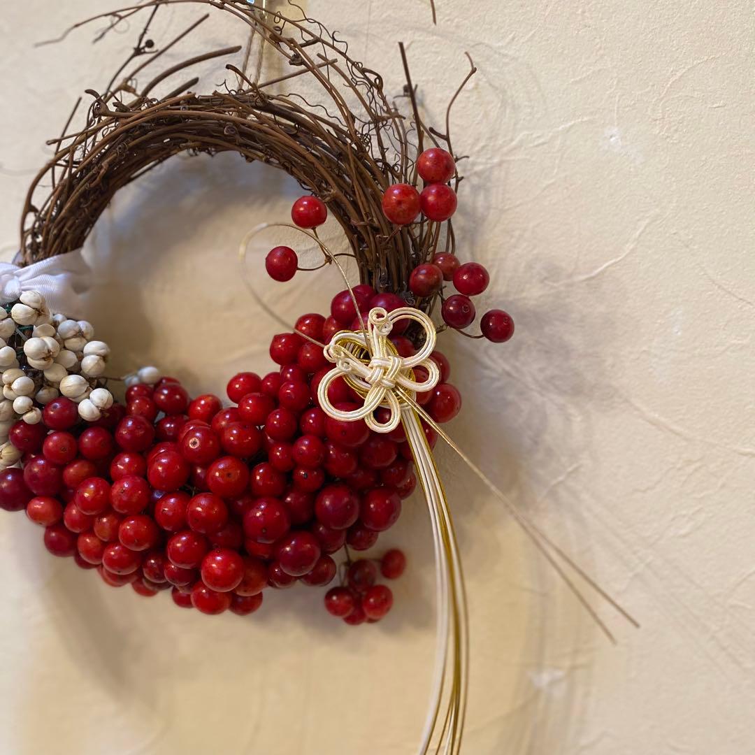 ⚠️専用品⚠️ 自然素材 のみ しめ飾り 「紬」 大 お正月飾り しめ縄 縁起物