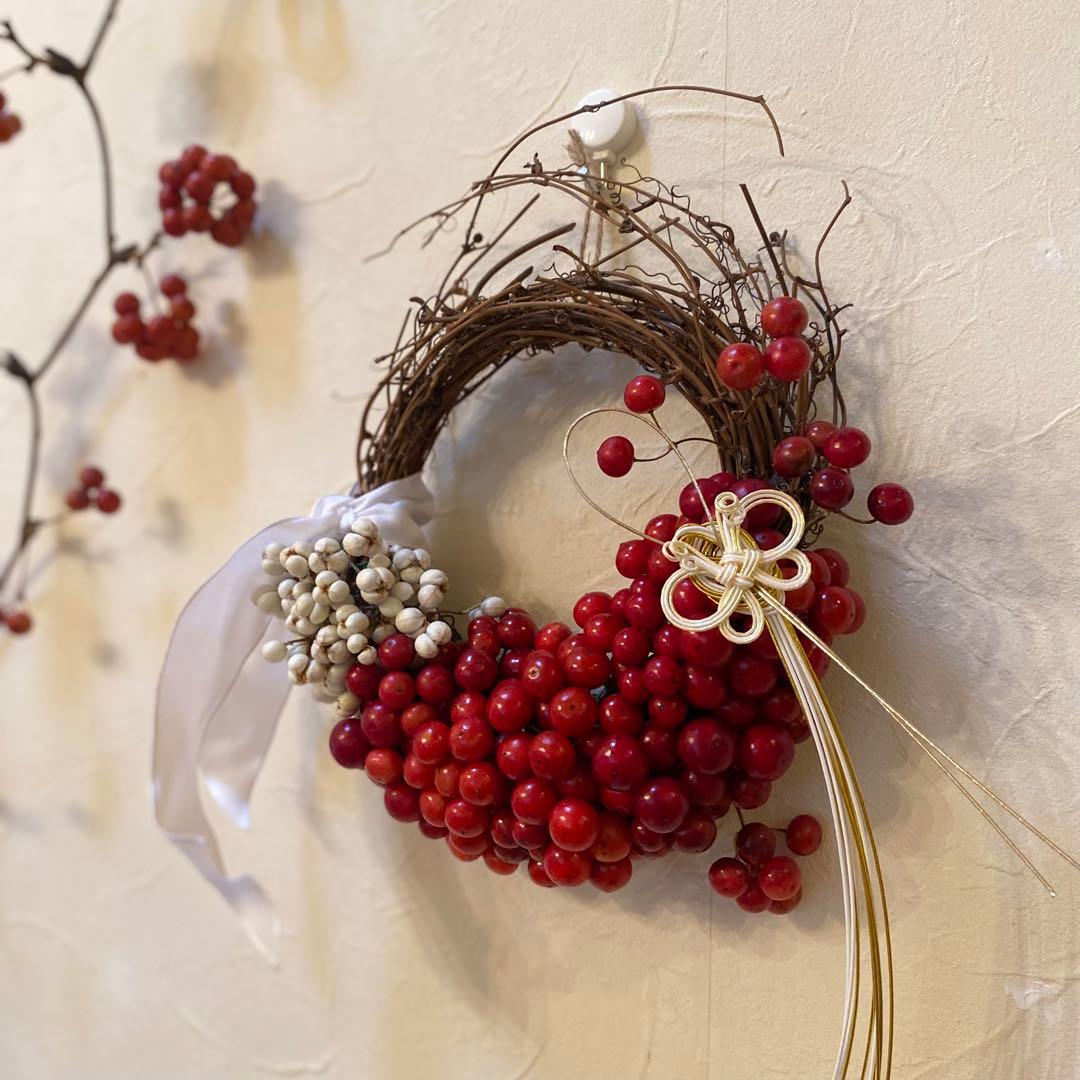 ⚠️専用品⚠️ 自然素材 のみ しめ飾り 「紬」 大 お正月飾り しめ縄 縁起物