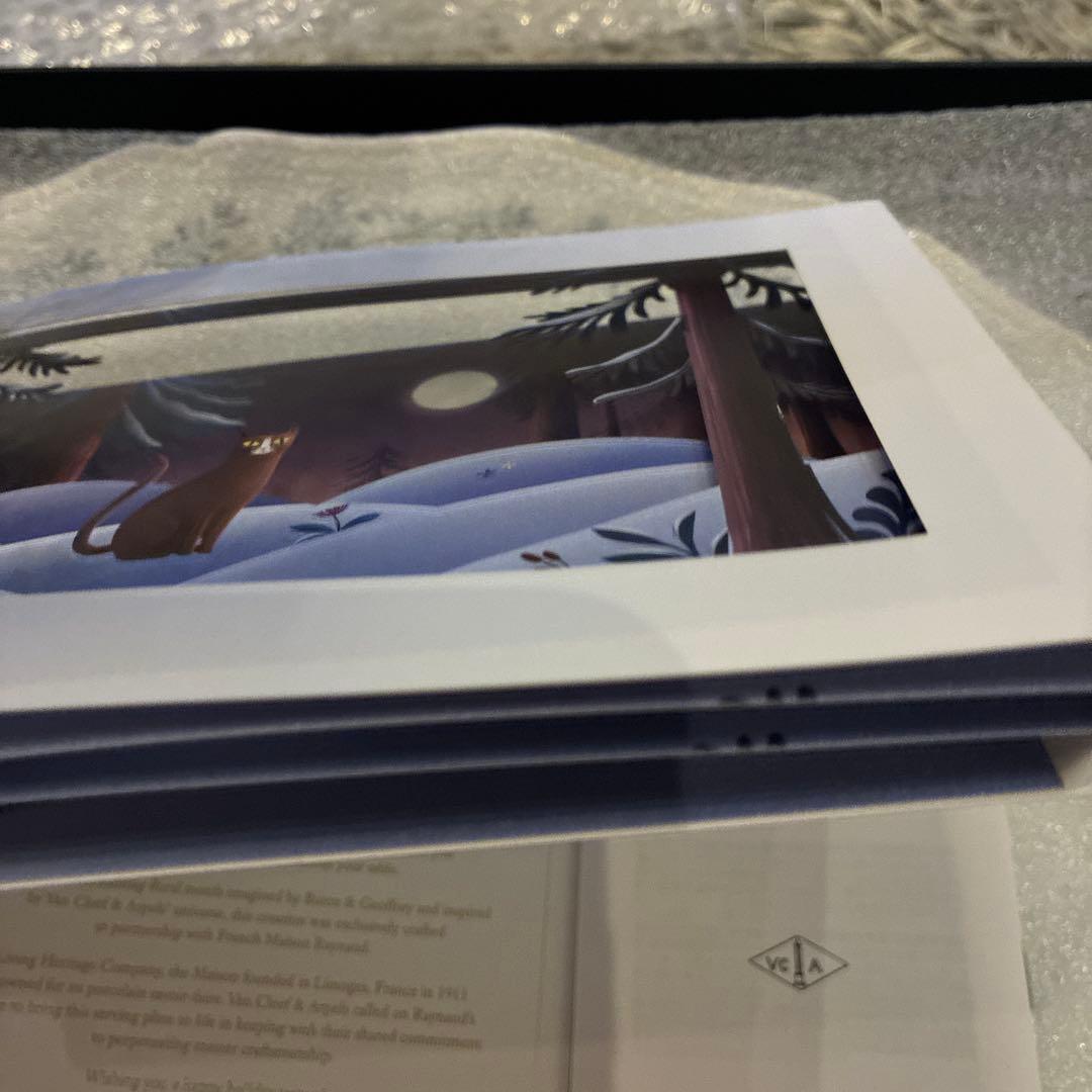 Van Cleef & Arpels 大皿　ヴァンクリ　レイノー　皿　クリスマス