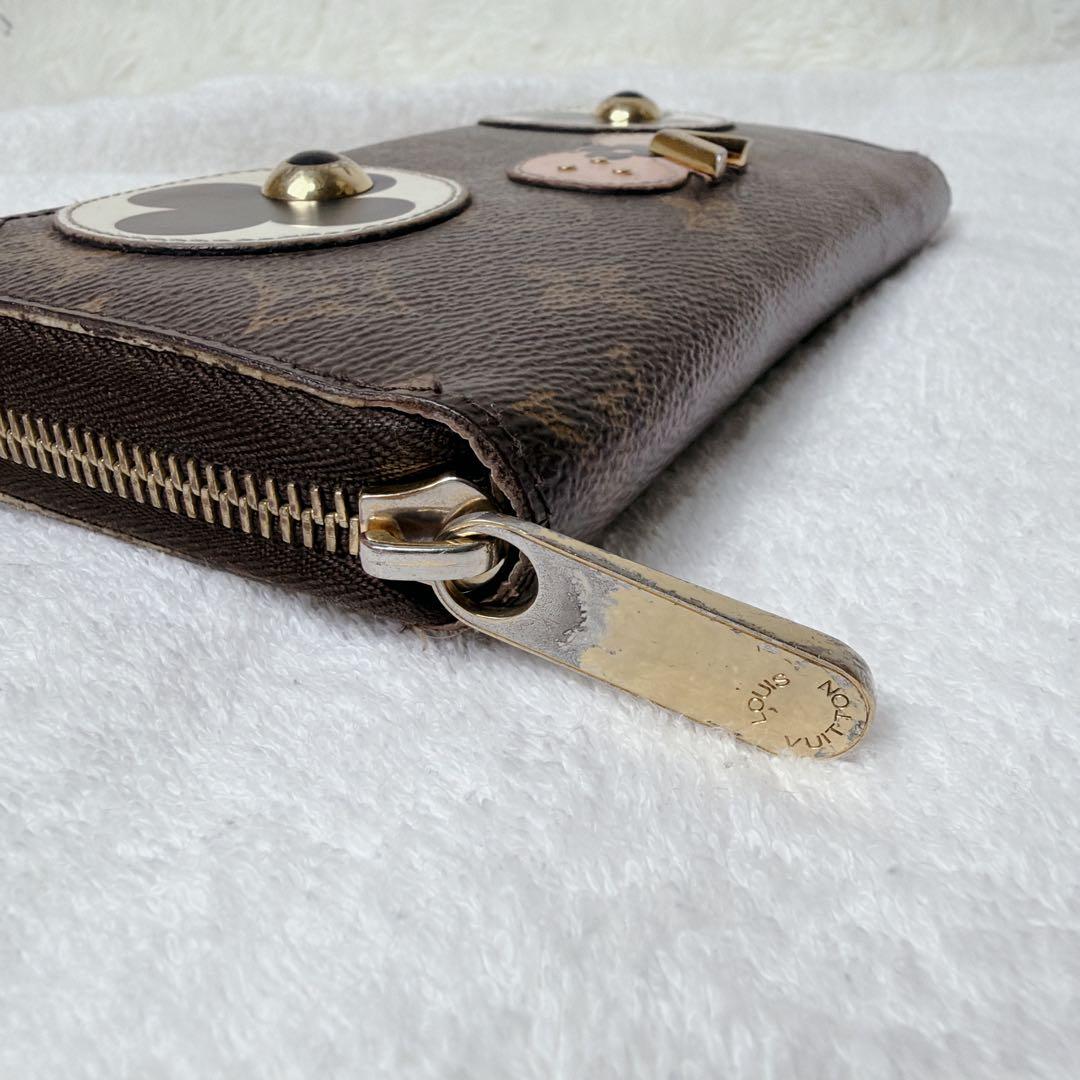 ルイ・ヴィトン ジッピーウォレット　ドッグ　ラウンドファスナー 長財布